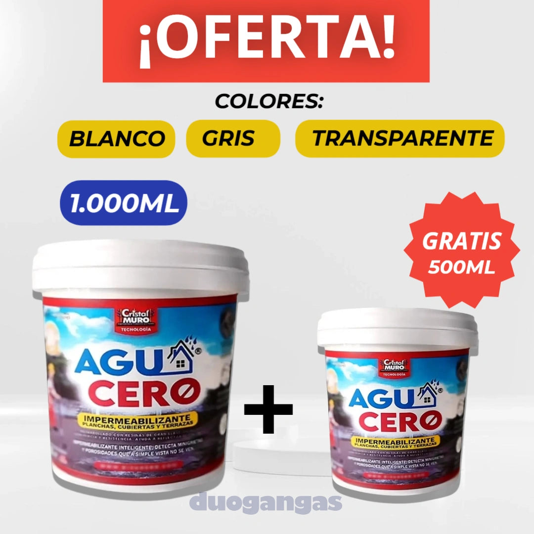 ¡Elimina las filtraciones y protege tu hogar con AGUACERO®️!