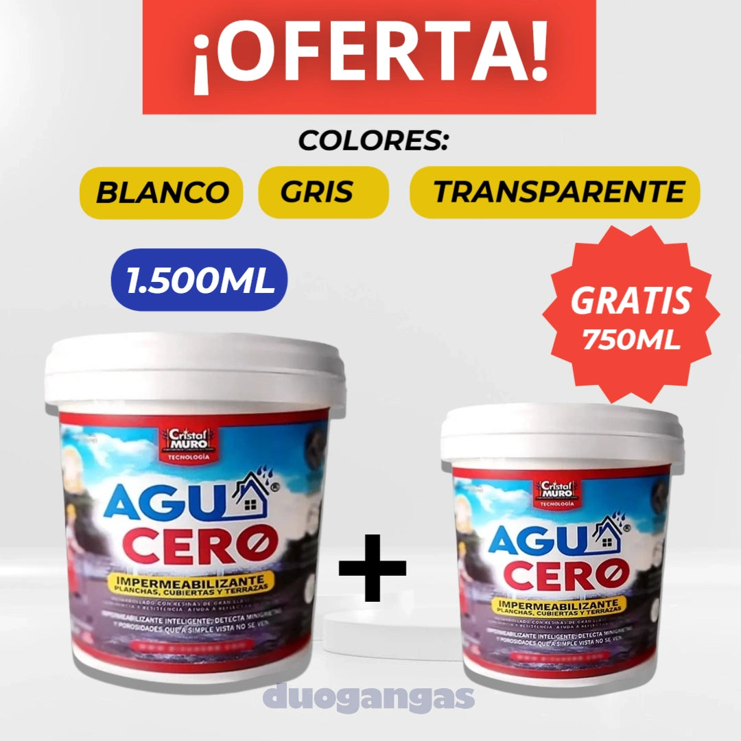 ¡Elimina las filtraciones y protege tu hogar con AGUACERO®️!