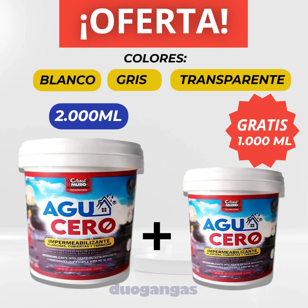 ¡Elimina las filtraciones y protege tu hogar con AGUACERO®️!