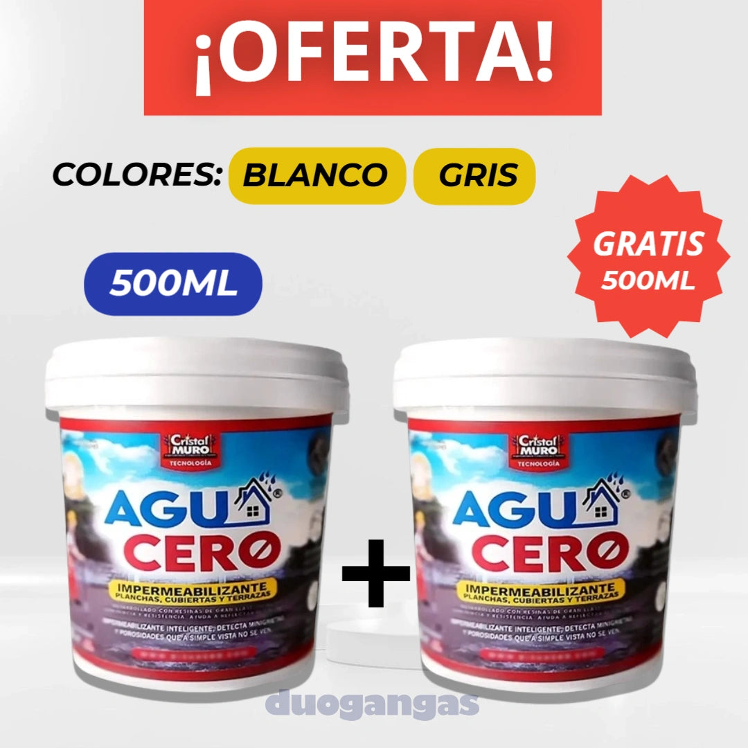 ¡Elimina las filtraciones y protege tu hogar con AGUACERO®️!