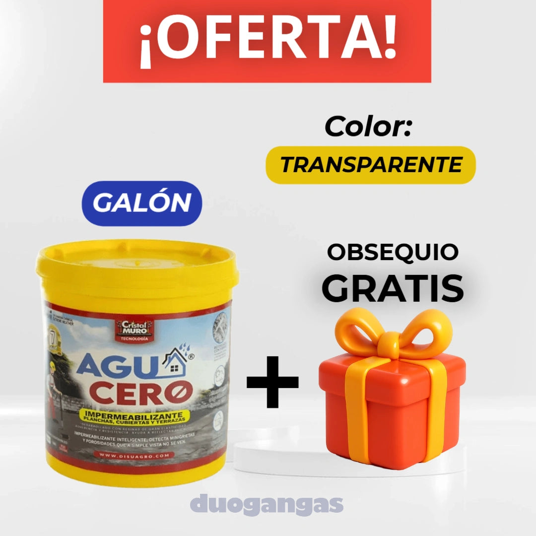 ¡Elimina las filtraciones y protege tu hogar con AGUACERO®️!