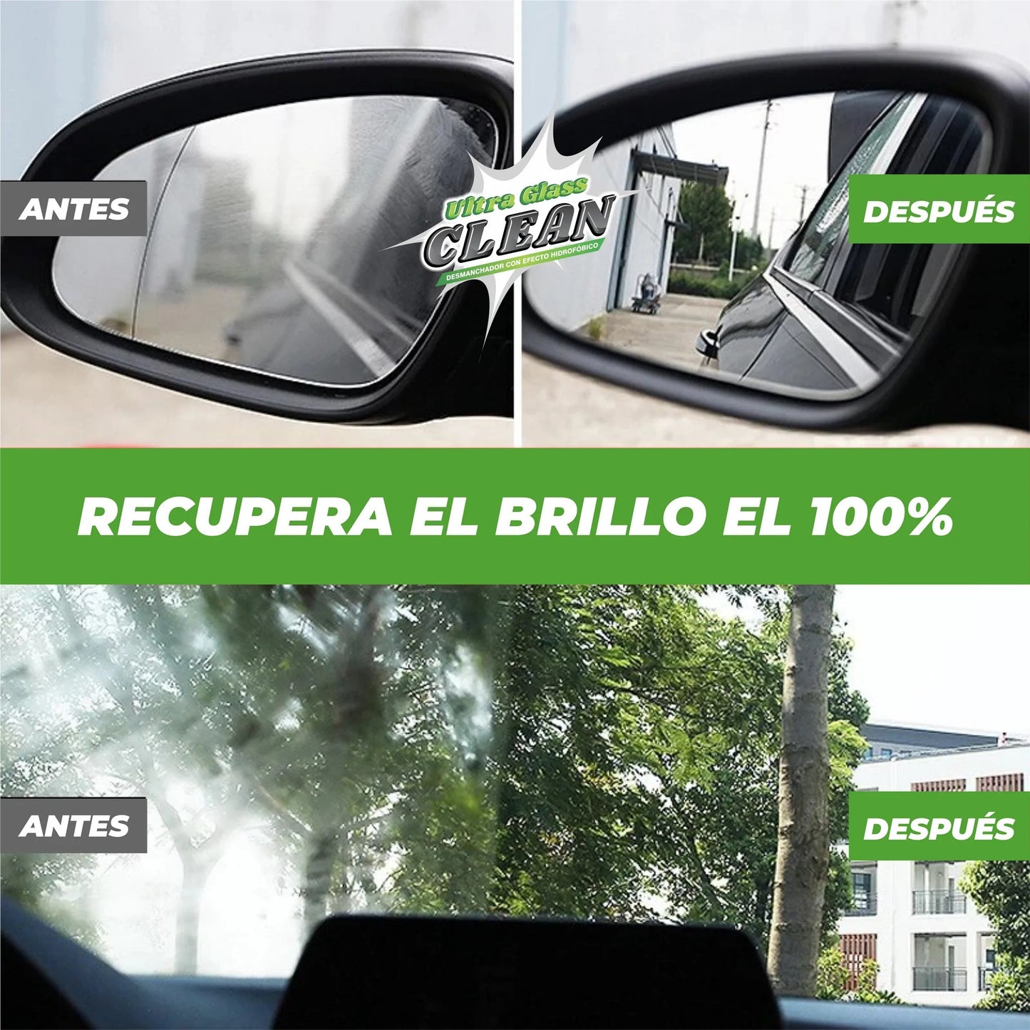 Ultra Glass Car 🚗 - Crema Hidrofóbica + Regalo 🎁