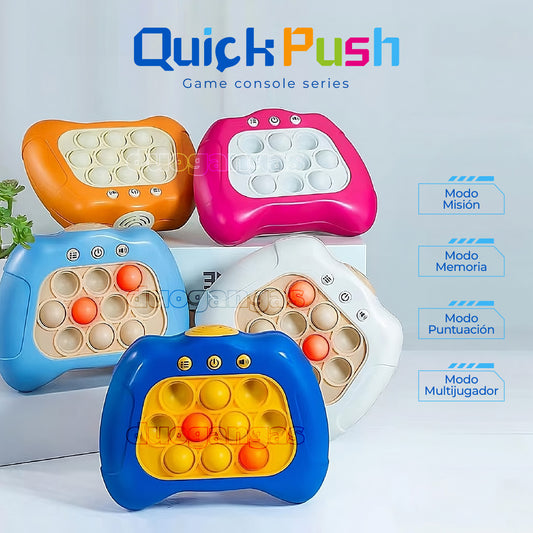 Pop It Quick Push - Juguete Antiestrés para Niños y Adultos