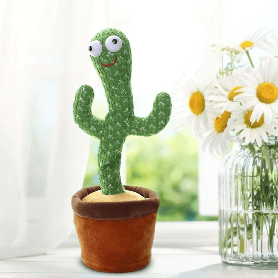 Cactus de Peluche - Juguete Electrónico Musical - duogangas