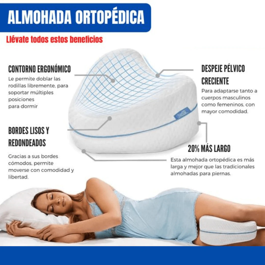 Cómo dormir con una almohada entre las piernas?