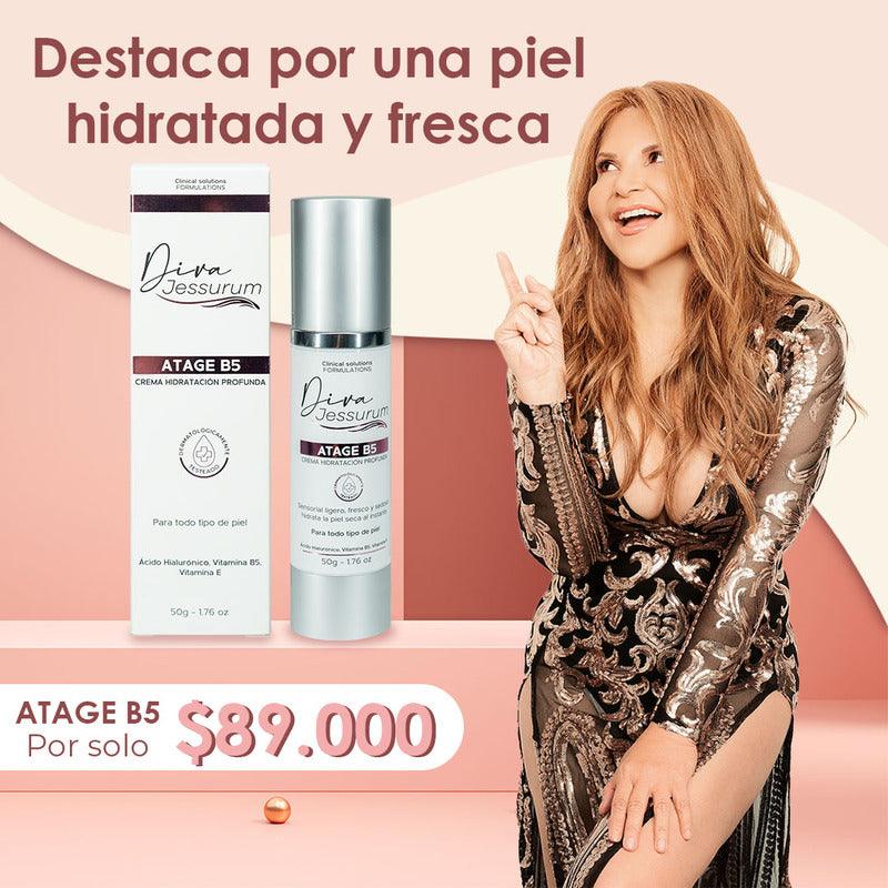 Crema Hidratante Atage B5 - Diva Jessurum - duogangas